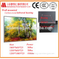 Far-infrared carbon crystal heating panel